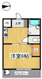 プライムコート【3階】の間取り