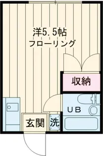 クレメント千歳船橋【2階】の間取り