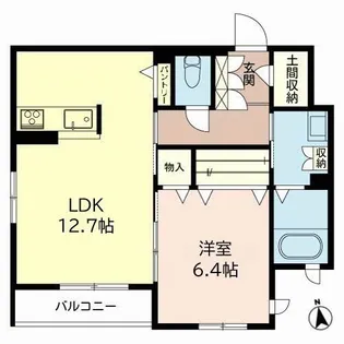 SHA MAISON新伊丹【2階】の間取り
