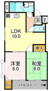 エトルアンボーテ平野【6階】の間取り