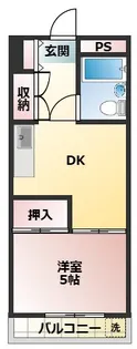 パークハイツ【2階】の間取り