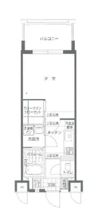 エンクレスト博多駅東【3階】の間取り