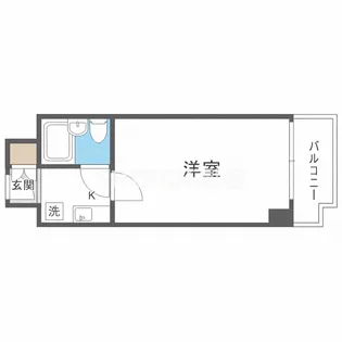 センチュリーパークユニ東梅田【4階】の間取り