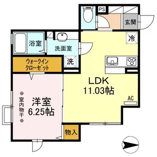 メゾン ルミエール【2階】の間取り