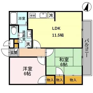 プレミール【3階】の間取り