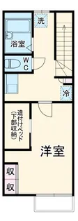 レオパレスプレミール【2階】の間取り
