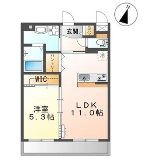 ル ココン【2階】の間取り