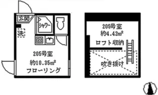 ソフィアパレード【2階】の間取り