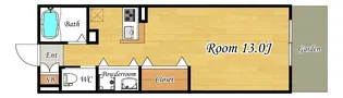 リヴェール曽根【1階】の間取り
