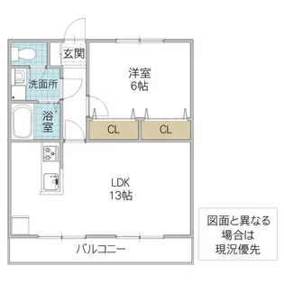 PRESTIGE【2階】の間取り