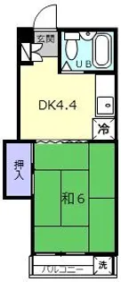 共生マンション【1階】の間取り