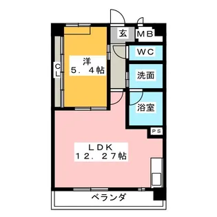 コンフォートスクエア【3階】の間取り