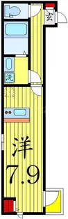 MELDIA北綾瀬IV【1階】の間取り