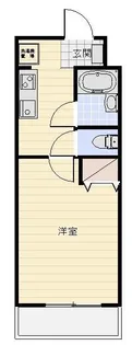 エザンス【5階】の間取り