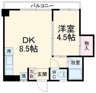ベルエミネンス【4階】の間取り