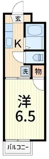 リバー【2階】の間取り