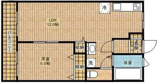 サニーハイツ【2階】の間取り