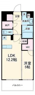 パレステージ藤沢II【5階】の間取り