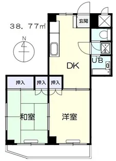 桜ビル【4階】の間取り