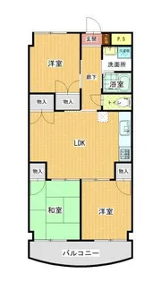 マルイカトレア【5階】の間取り