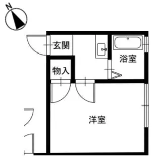 シエル妙蓮寺【1階】の間取り