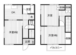 メゾン長塚の間取り