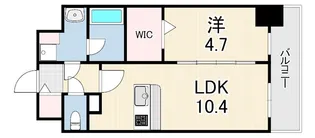 サンセール西宮【2階】の間取り