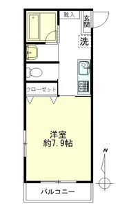 T.FLAT【1階】の間取り