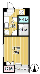 ソシエール高岡【2階】の間取り
