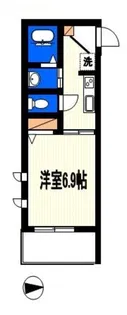 アリノス【3階】の間取り
