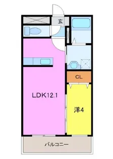 グリフィンドール【2階】の間取り
