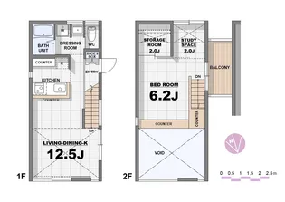テラス・ウーヴァスの間取り