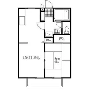 芸術の森【1階】の間取り