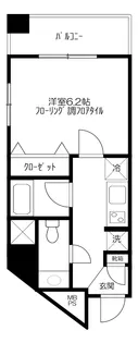 シュライナー池尻【8階】の間取り