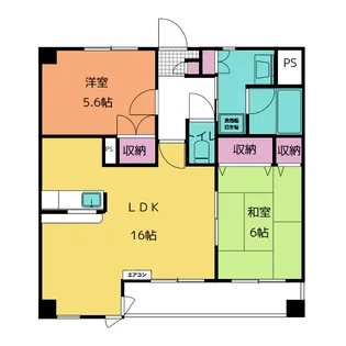 ノーヴァ・フレア II【1階】の間取り