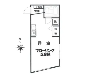 早宮グレイス【1階】の間取り