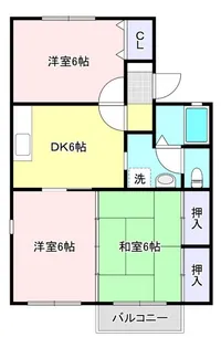 ヴィーナスIII番館【1階】の間取り