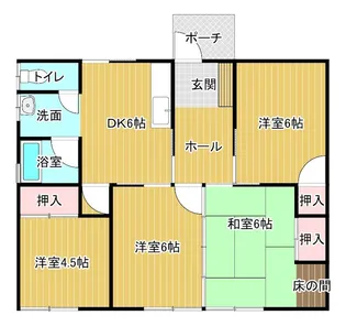 愛媛県新居浜市船木【一戸建】の間取り