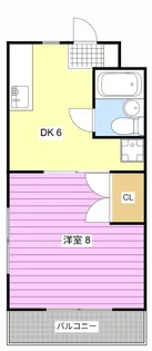 ロイヤルマルトウI【3階】の間取り