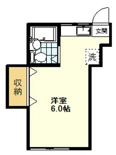 ハイツONO【2階】の間取り