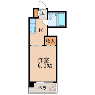 第5七福ビル【7階】の間取り
