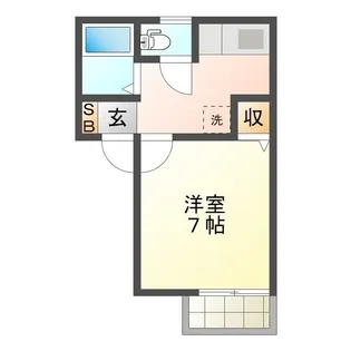 フローラ【1階】の間取り