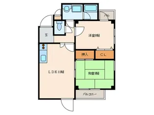 グラン・ペ-ル【2階】の間取り