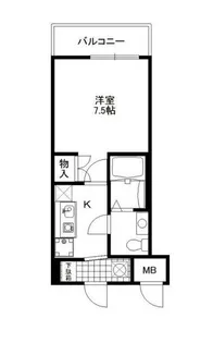 アロハマリーナ【5階】の間取り