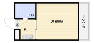 メゾンサンシャイン【3階】の間取り
