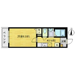 メゾン キャンディ【2階】の間取り