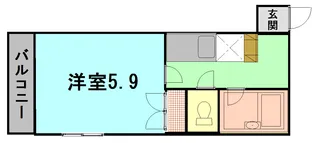 MEハイツ【5階】の間取り