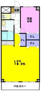 大島マンション 1【2階】の間取り