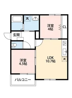 REGALO吹田【1階】の間取り