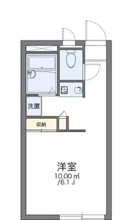シンシア【1階】の間取り